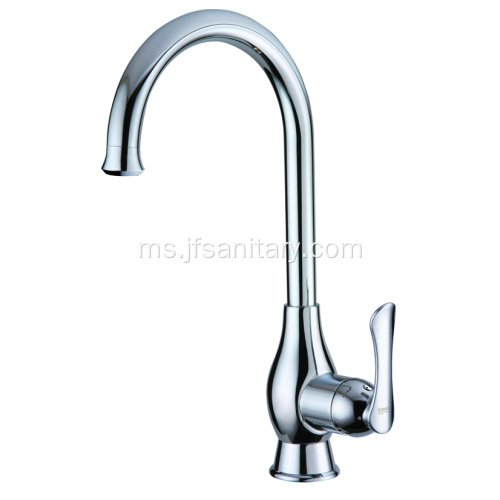 Kitchen Sink Brass Faucet dengan Swivel
